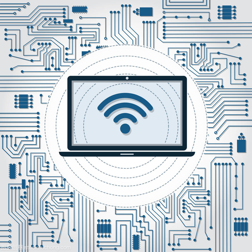 手提電腦、 無線網絡和電子產品的電路